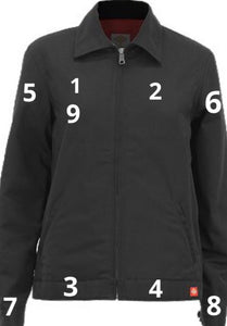Women's Custom Jacket 2XL to 3XL